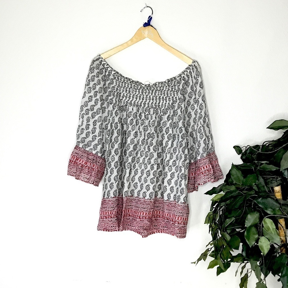 PLUS Beachlunchlounge Collection Off Shoulder Top